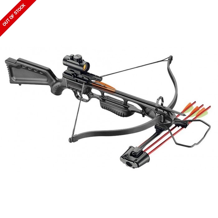 PL Jaguar Crossbow 175# Draw with Red Dot Sight, Shoulder Strap and Bow